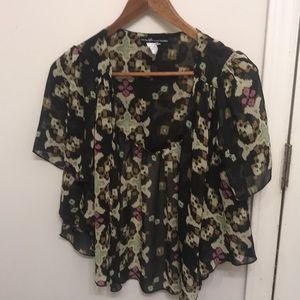 3 for $15 Colorful Loved Squared open blouse. A1